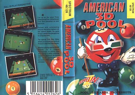Screen from American 3D Pool