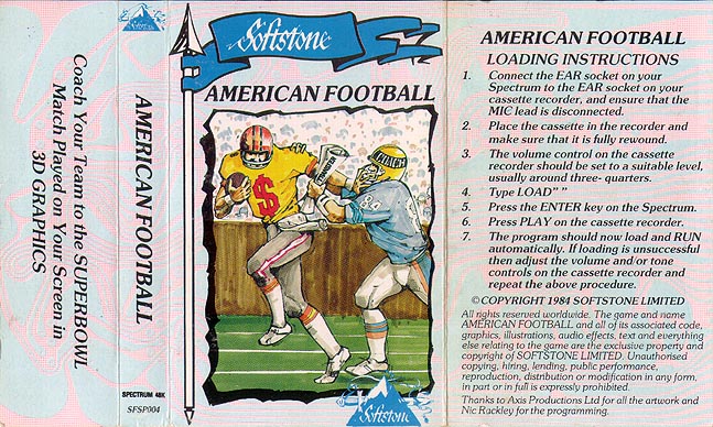 Screen from American Football