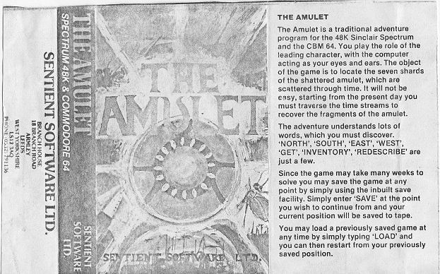 Screen from The Amulet