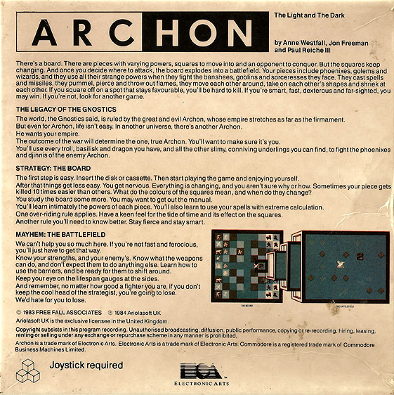 Screen from Archon