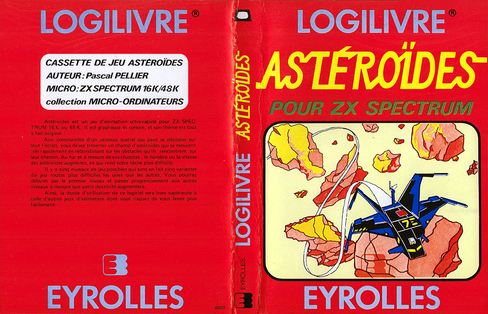 Screen from Asteroides