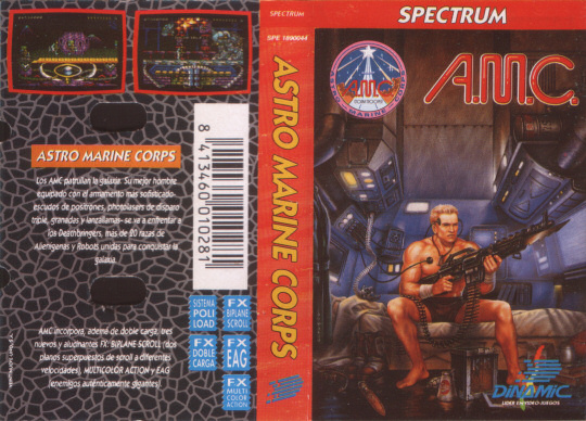 Screen from Astro Marine Corps