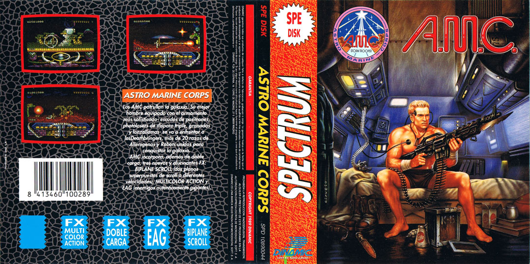Screen from Astro Marine Corps