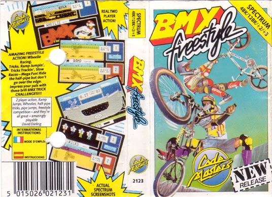Screen from BMX Freestyle