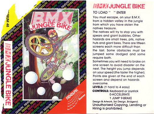 Screen from BMX Jungle Bike