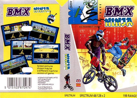 Screen from BMX Ninja