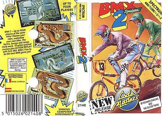 Screen from BMX Simulator 2