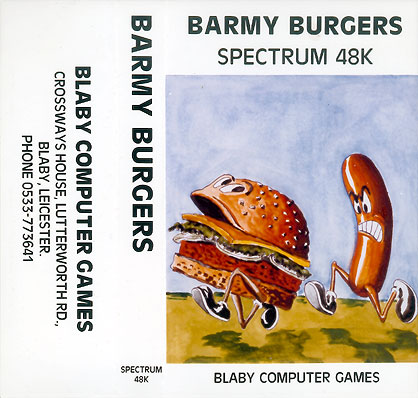 Screen from Barmy Burgers