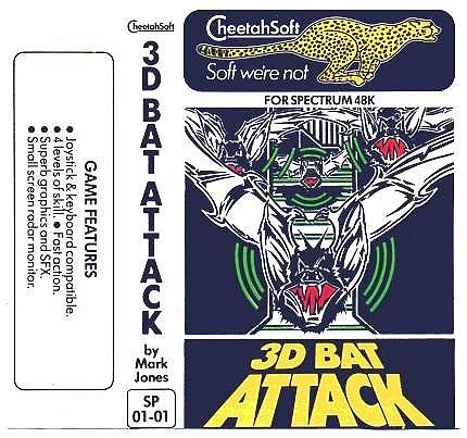 Screen from 3D Bat Attack