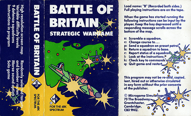 Screen from Battle of Britain