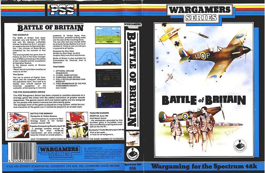 Screen from Battle of Britain