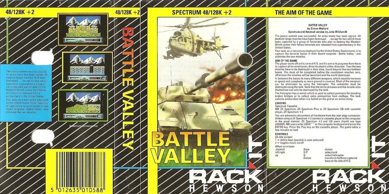 Screen from Battle Valley