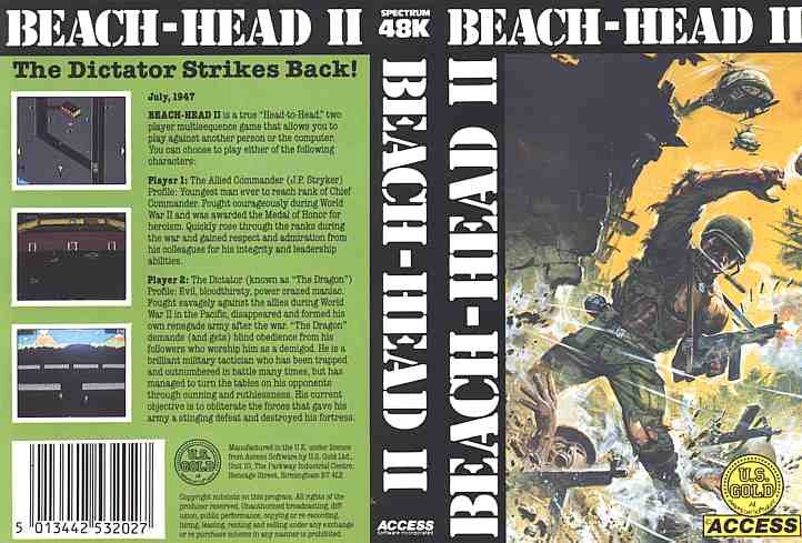 Screen from Beach-Head II