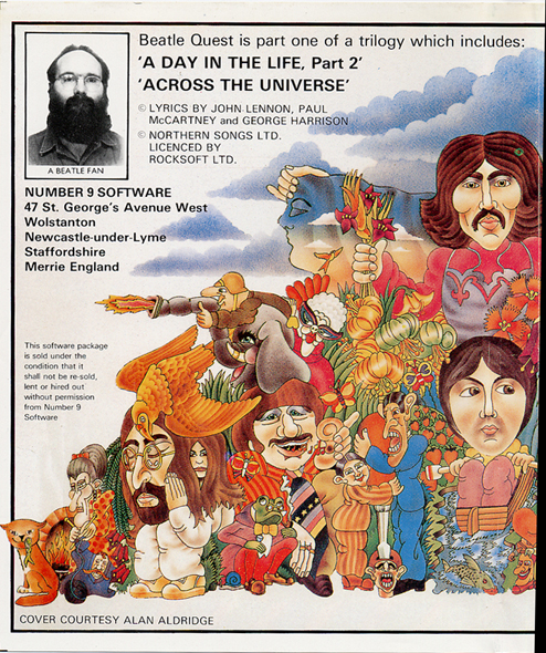Screen from Beatle Quest