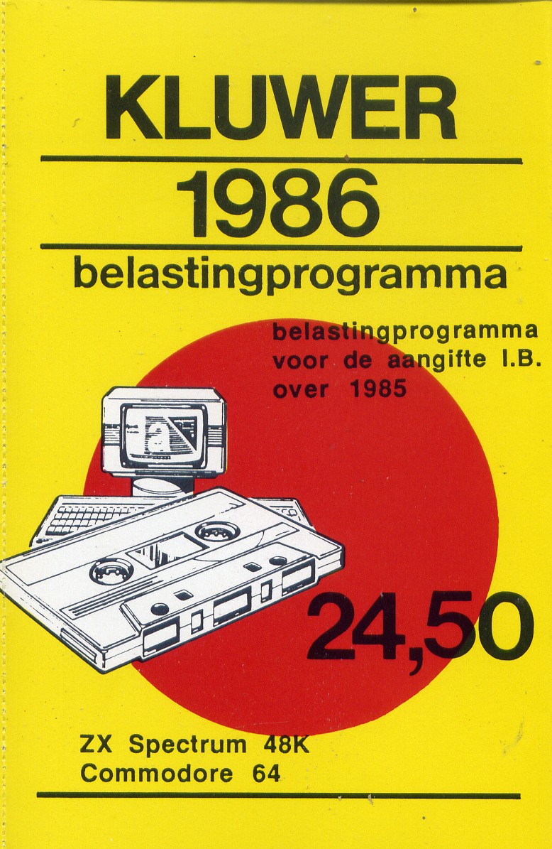 Screen from Belastingprogramma 1986