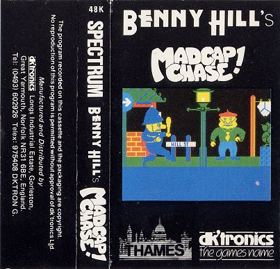 Screen from Benny Hill's Madcap Chase!