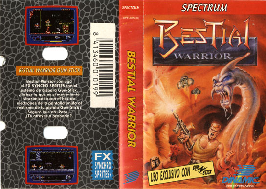 Screen from Bestial Warrior