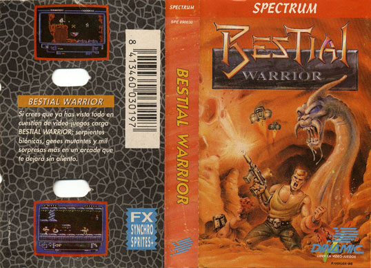 Screen from Bestial Warrior