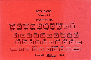 Screen from Beta Basic