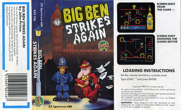 Screen from Big Ben Strikes Again