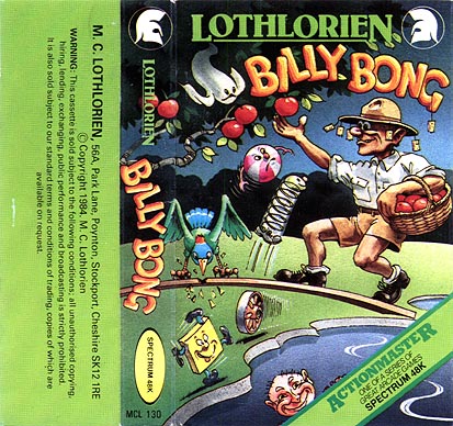 Screen from Billy Bong