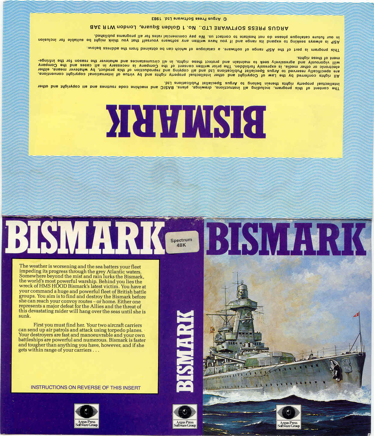 Screen from Bismark