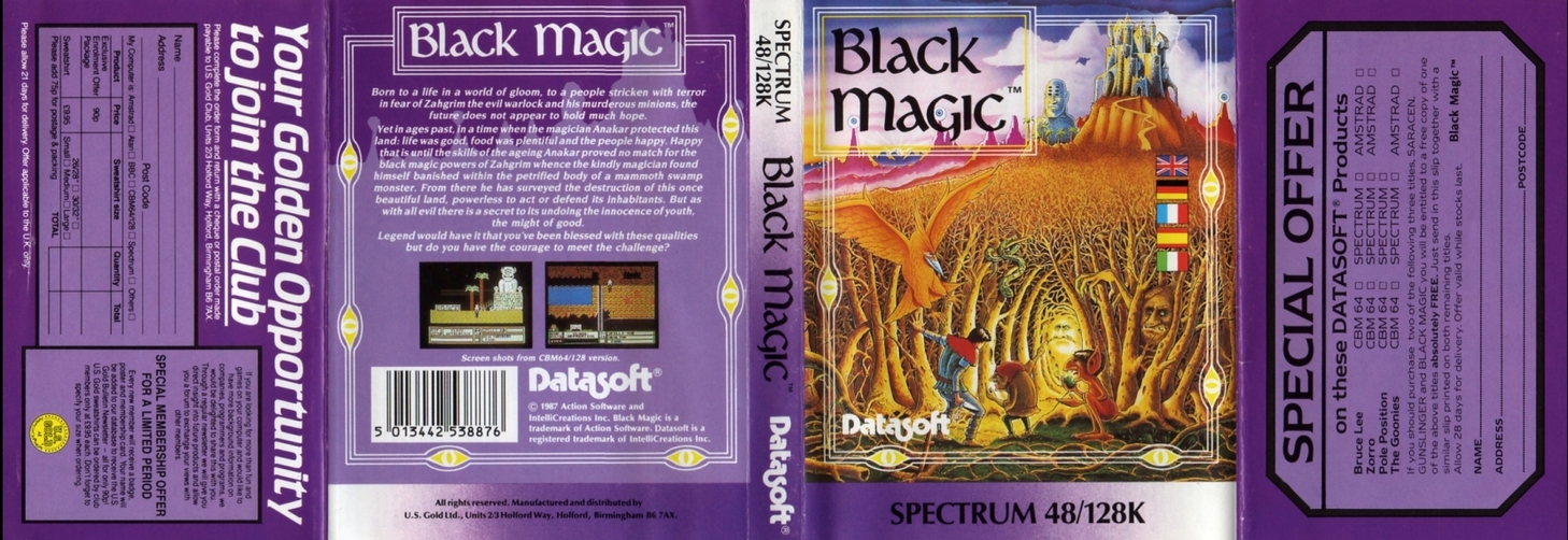 Screen from Black Magic
