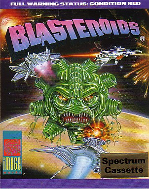 Screen from Blasteroids