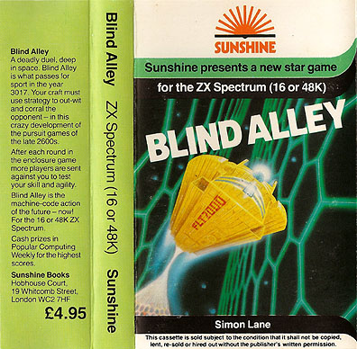 Screen from Blind Alley