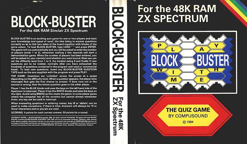 Screen from Block-Buster