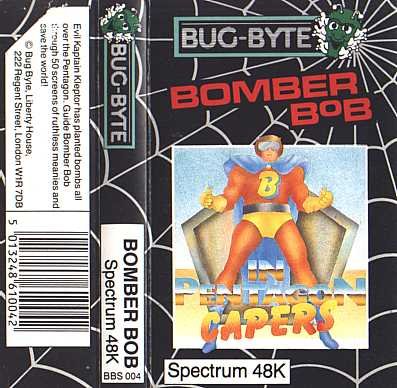 Screen from Bomber Bob in Pentagon Capers