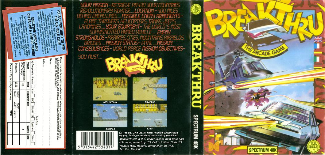 Screen from Breakthru