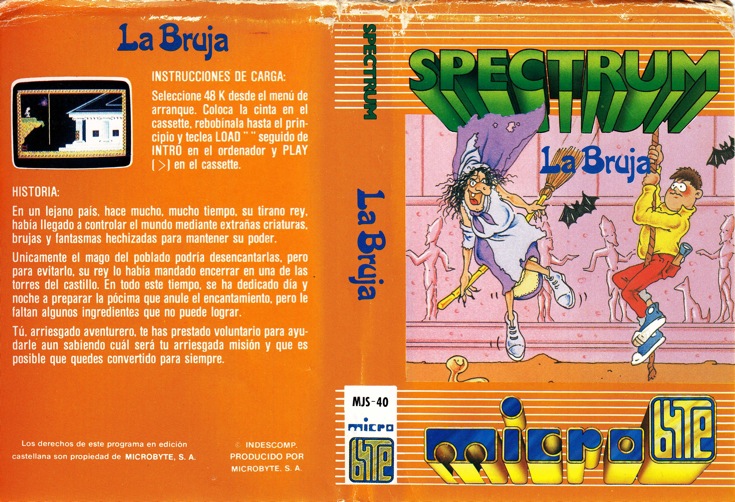Screen from La Bruja
