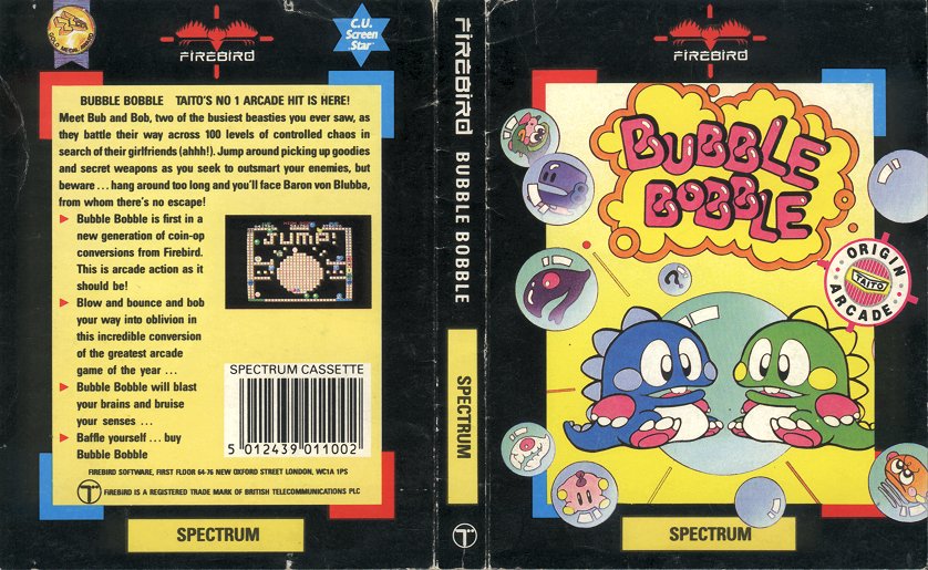 Screen from Bubble Bobble