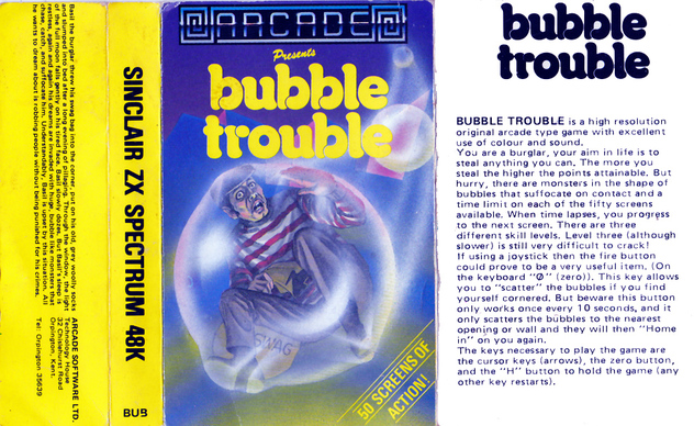 Screen from Bubble Trouble