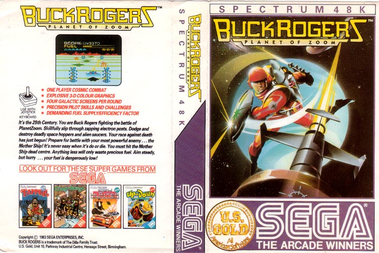 Screen from Buck Rogers: Planet of Zoom
