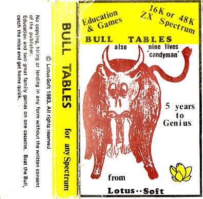 Screen from Bull Tables