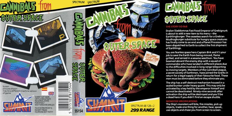Screen from Cannibals from Outer Space