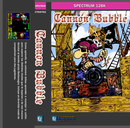 Screen from Cannon Bubble