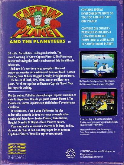 Screen from Captain Planet