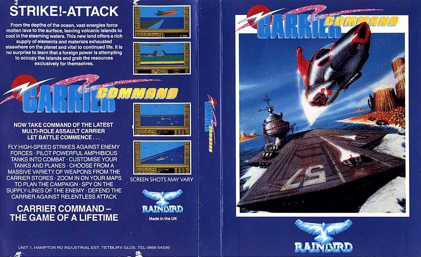 Screen from Carrier Command