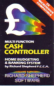 Screen from Cash Controller