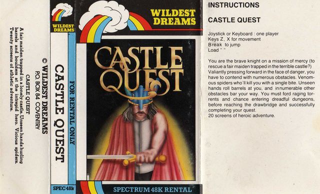 Screen from Castle Quest