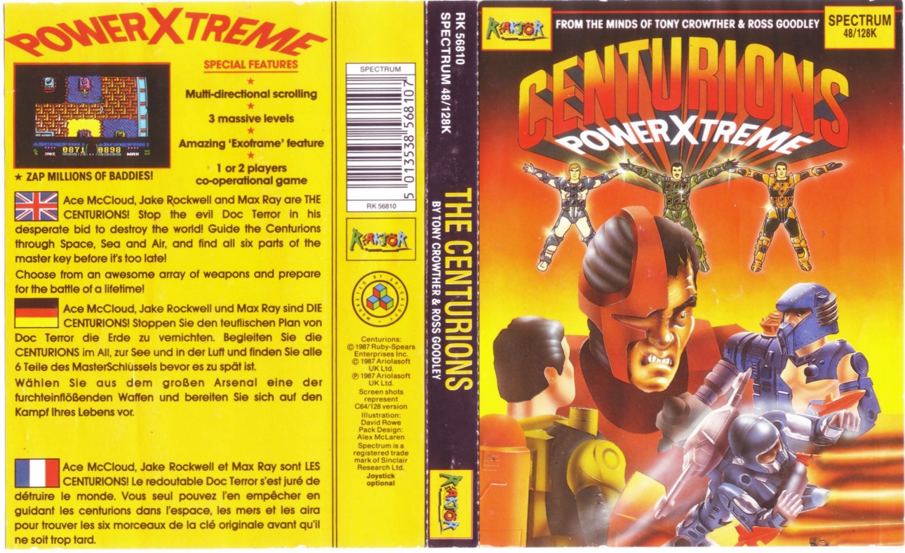 Screen from The Centurions
