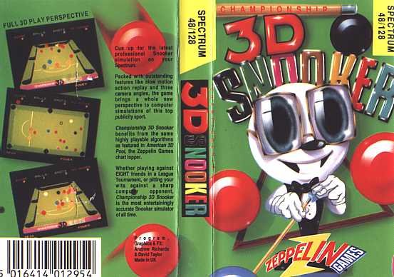 Screen from Championship 3D Snooker