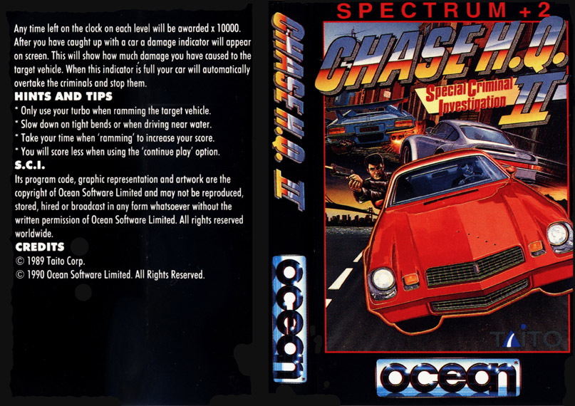 Screen from Chase H.Q. II: Special Criminal Investigation
