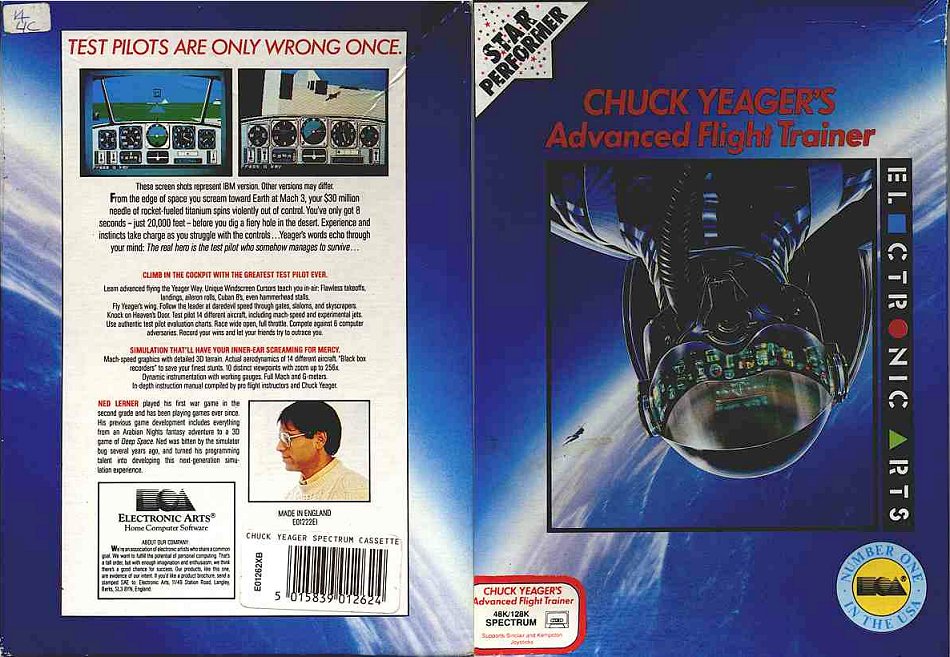 Screen from Chuck Yeager's Advanced Flight Trainer