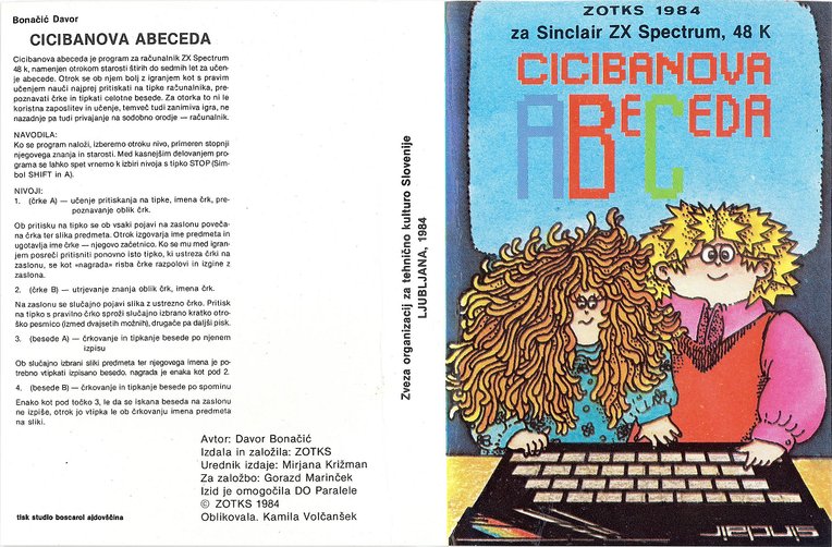 Screen from Cicibanova Abeceda