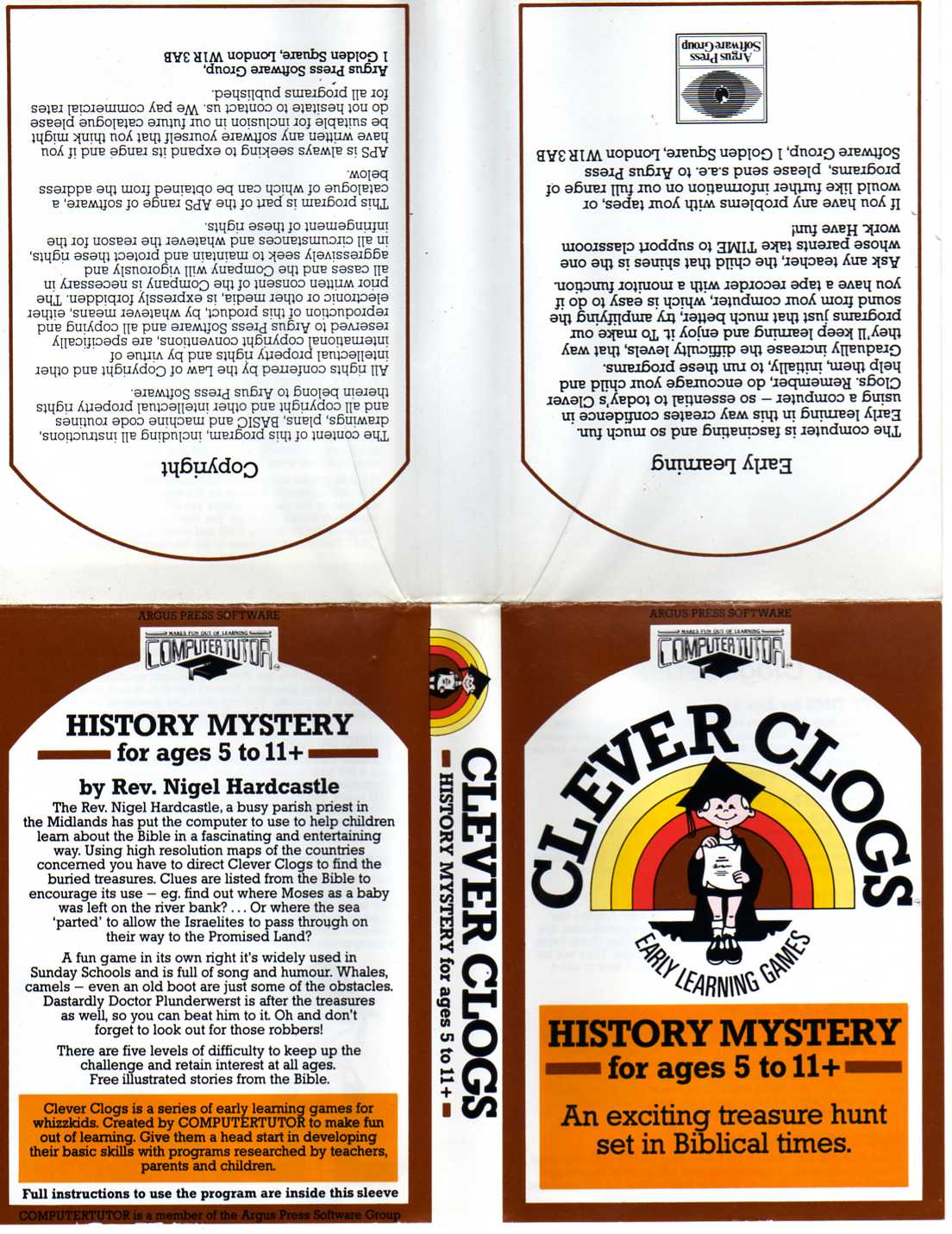 Screen from Clever Clogs - History Mystery