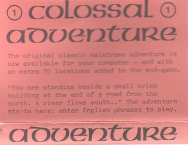Screen from Colossal Adventure